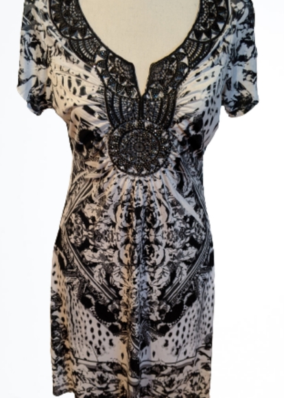 NWT!! APT 9 Front Studded Dress. - Picture 3 of 13